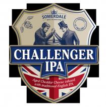 SOMERDALE BEST OF BRITISH CHALLENGER IPA Aged Cheddar Cheese infused with traditional English IPA