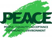 Peace.People. Equality. Acceptance. Community. Environment