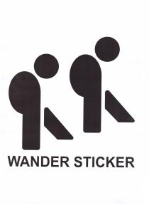 WANDER STICKER