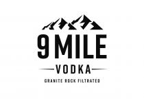 9 MILE VODKA GRANITE ROCK FILTRATED