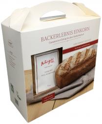 BACKERLEBNIS EINKORN Garantierter Erfolg für den Hobbybäcker! EINKORNBROT BACKSET Mit Rezept und Backformen Naturgold Easy Baking Einkorn Vollkornmehl 1 kg 100% pures Einkornmehl! Für 6 Brote Vegan