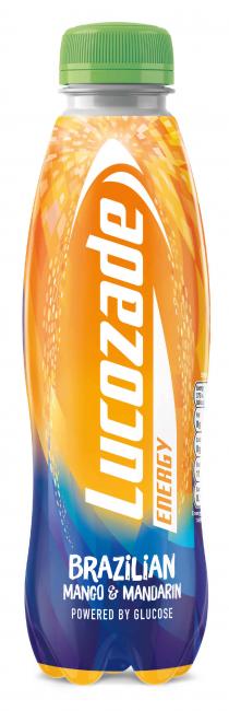 Lucozade Energy Brazilian Mango & Mandarin Powered By Glucose