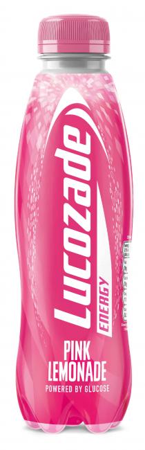 Lucozade Energy Pink Lemonade Powered by Glucose