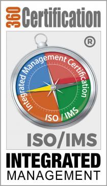 360 CERTIFICATION ISO/IMS INTEGRATED MANAGEMENT