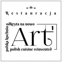 Art 1 Restauracja odkryta na nowo polska kuchnia polish cuisine reinvented