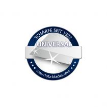 SCHÄRFE SEIT 1922 UNIVERSAL www.lutz-blades.com