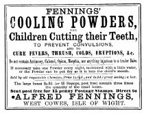 FENNINGS' COOLING POWDERS