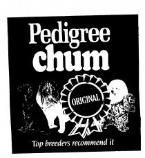 Pedigree chum ORIGINAL Top breeders recommend it