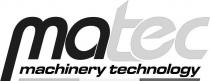 MATEC machinery technology