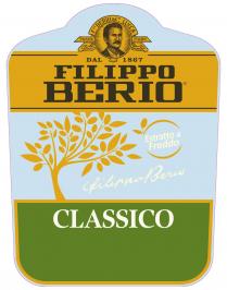 FILIPPO BERIO Estratto a Freddo CLASSICO F.po BERIO & Co. LUCCA TRADE MARK DAL 1867