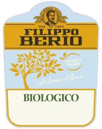 FILIPPO BERIO Estratto a freddo BIOLOGICO F.po BERIO & Co. LUCCA TRADE MARK DAL 1867