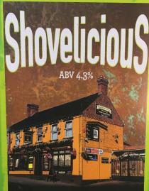 Shovelicious ABV 4.3% Free House Home Cooked Food Real Ale Fridays Sky Sports