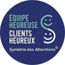 EQUIPE HEUREUSE CLIENTS HEUREUX Symétrie des Attentions