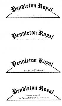 Pendleton Royal Manufacturers of Fine Gun, Rifle & Pistol Implements