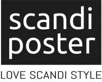 scandi poster LOVE SCANDI STYLE