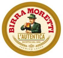 BIRRA MORETTI L'AUTENTICA RICETTA DAL 1859 PREMIUM LAGER