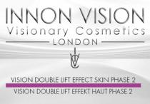 INNON VISION VISIONARY COSMETICS LONDON VISION DOUBLE LIFT EFFECT SKIN PHASE 2 VISION DOUBLE LIFT EFFEKT HAUT PHASE 2