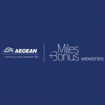 AEGEAN A STAR ALLIANCE MEMBER Miles +Bonus MeMOries