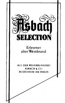 Asbach SELECTION