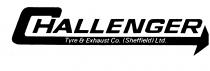 CHALLENGER Tyre & Exhaust Co. (Sheffield) Ltd.