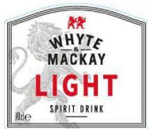 WHYTE & MACKAY LIGHT SPIRIT DRINK