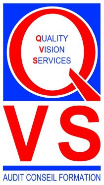 QVS QUALITY VISION SERVICES AUDIT CONSEIL FORMATION