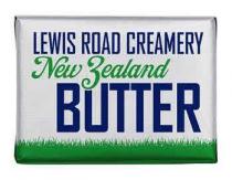 LEWIS ROAD CREAMERY New Zealand BUTTER