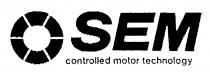 SEM controlled motor technology