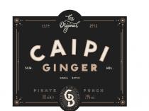 The Original CAIPI GINGER SMALL BATCH PIRATE PUNCH