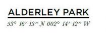 ALDERLEY PARK 53° 16' 13