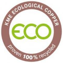 KME ECOLOGICAL COPPER ECO proven 100% recycled