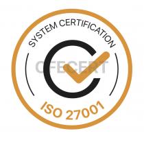 SYSTEM CERTIFICATE CFECERT ISO 27001