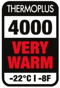 THERMOPLUS 4000 VERY WARM -22°C -8F