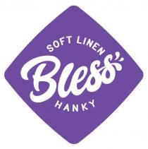 Soft Linen Bless Hanky