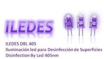 ILEDES ILEDES DBL 405 ILUMINACIÓN LED PARA DESINFECCIÓN DE SUPERFICIES DISINFECTION BY LED 405 NM