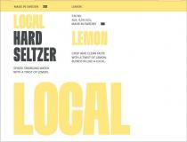 LOCAL HARD SELTZER LEMON LOCAL