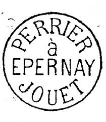 PERRIER a EPERNAY JOUET