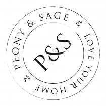 PEONY & SAGE LOVE YOUR HOME P&S