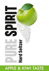 PURE SPIRIT Hard Seltzer APPLE & KIWI TASTE