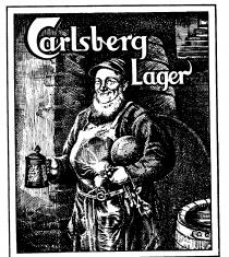 CARLSBERG LAGER.