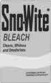 SNO-WITE BLEACH Cleans, Whitens and Deodorises