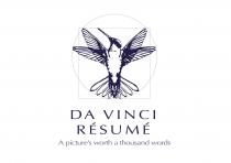 DA VINCI RESUME A picture's worth a thousand words