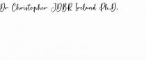 Dr. Christopher JDBR Ireland Ph.D.