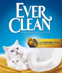 EVER CLEAN SUPER PREMIUM CLUMPING CAT LITTER LITTERFREE PAWS IDEAL FOR KITTENS & CATS