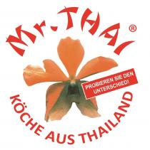 Mr. Thai Köche aus Thailand