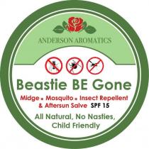 Anderson Aromatics Beastie Be Gone All Natural, No Nasties, Child Friendly