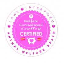 Welfare Commitment CERTIFIED. IAWS .INTERPORC. ANIMAL WELFARE SPAIN