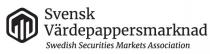 Svensk Värdepappersmarknad Swedish Securities Markets Association