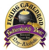 Flying Cauldron Butterscotch Beer Butterscotch Cream Soda Non-Alcoholic Beer