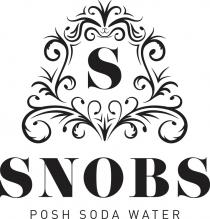 S SNOBS POSH SODA WATER